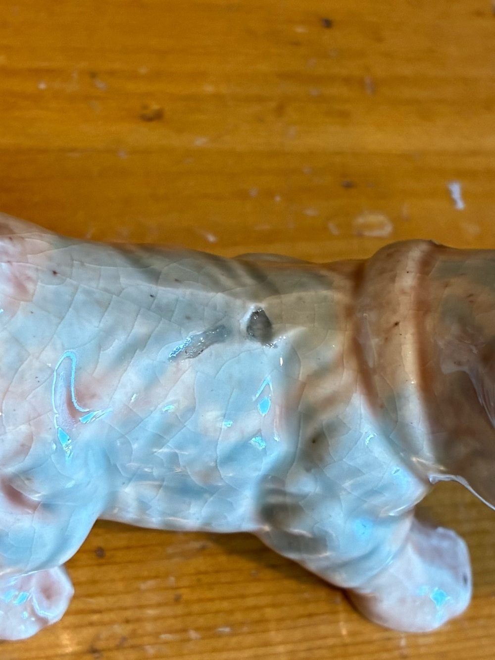 Vintage Glazed Ceramic Scottie Dog Figurine - Picture 7 of 10